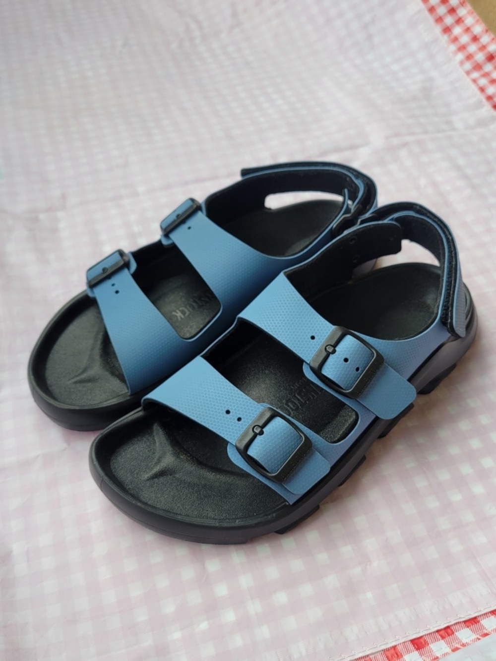 Birkenstock Mogami Terra - Blue, US M6/W8, unisex sandal